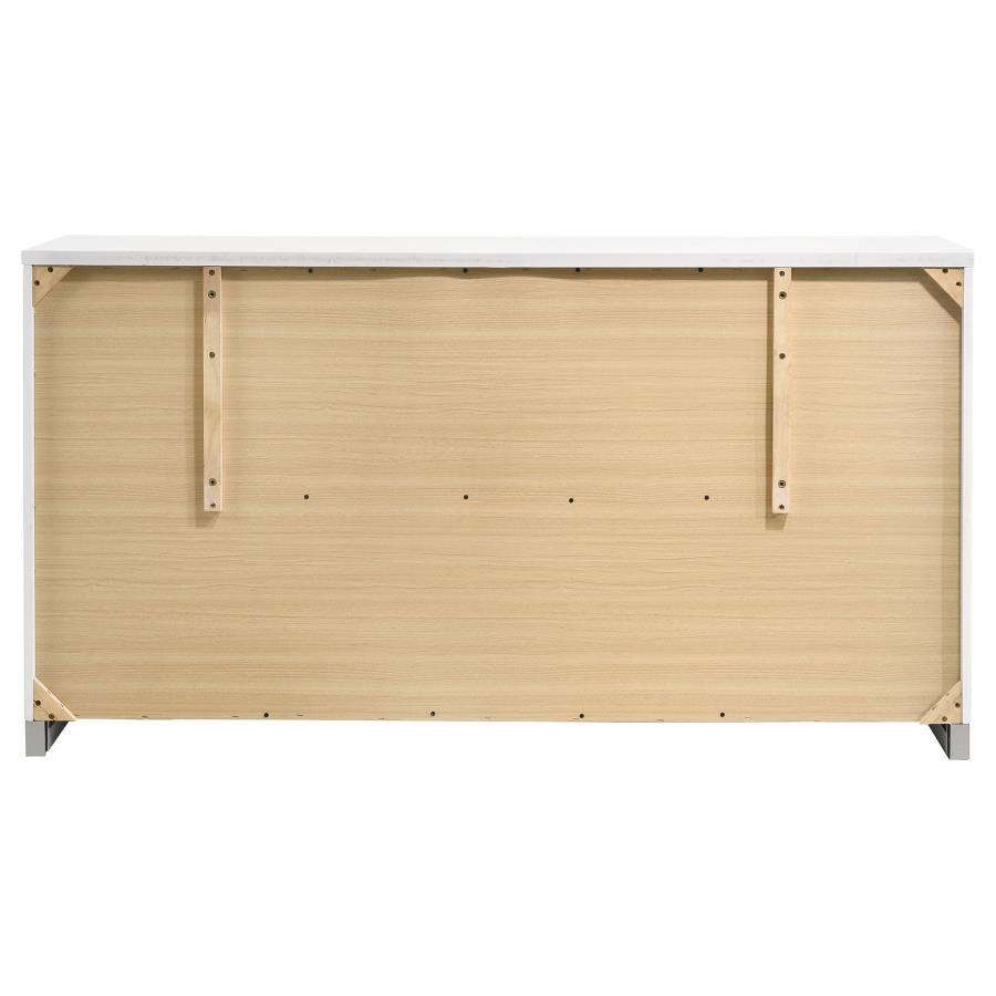 Felicity - 6-Drawer Dresser by CoasterEssence | Bel Furniture