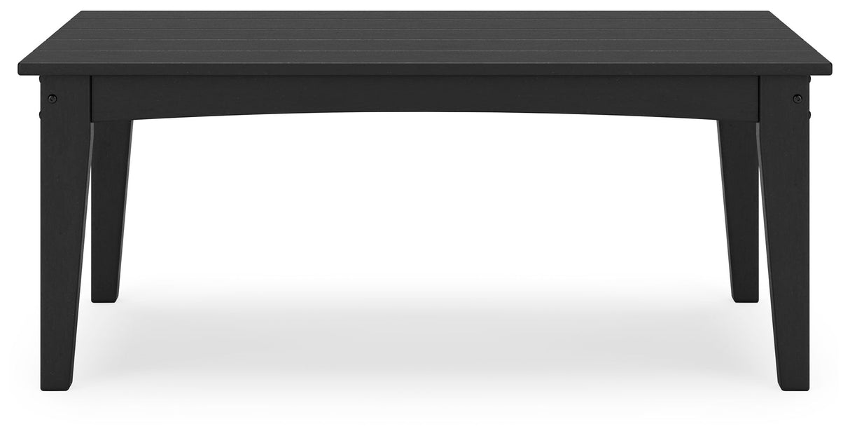 Hyland Wave - Rectangular Cocktail Table by Signature Design by Ashley® | Bel Furniture