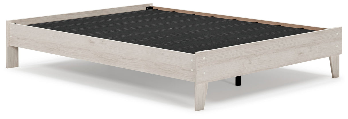 Socalle - Platform Bed Beige Queen by Signature Design by Ashley® | Bel Furniture