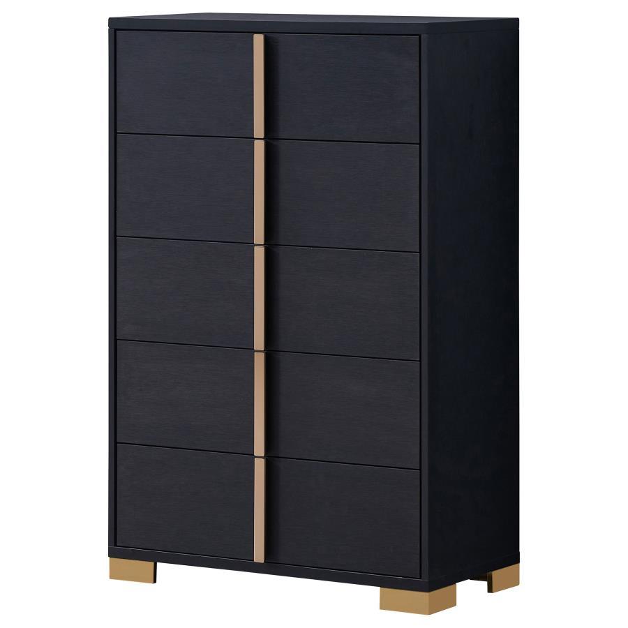 Marceline - 5-Drawer Bedroom Chest by Coaster Fine Furniture | Bel Furniture