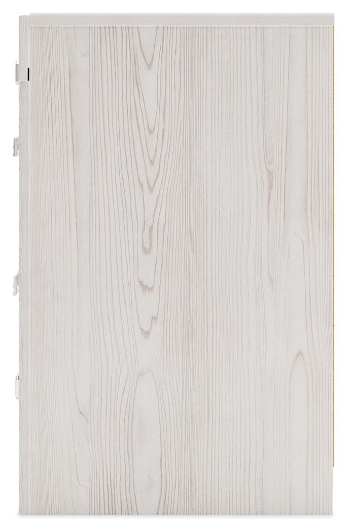 Altyra - White - Two Drawer Night Stand by Signature Design by Ashley® | Bel Furniture