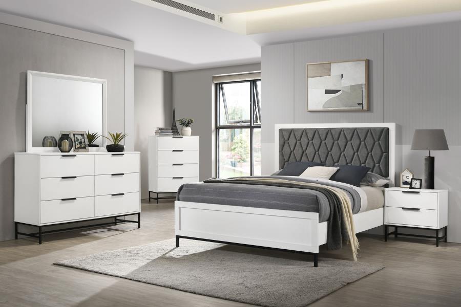 Sonora - 4-Drawer Bedroom Chest - White by Coaster Fine Furniture | Bel Furniture
