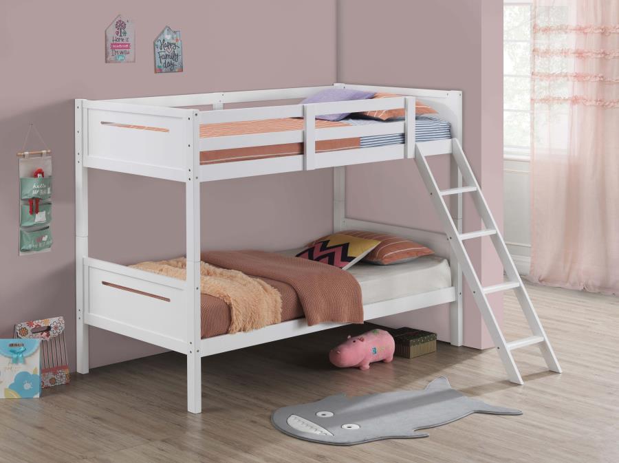 Littleton - Bunk Bed by CoasterEveryday | Bel Furniture