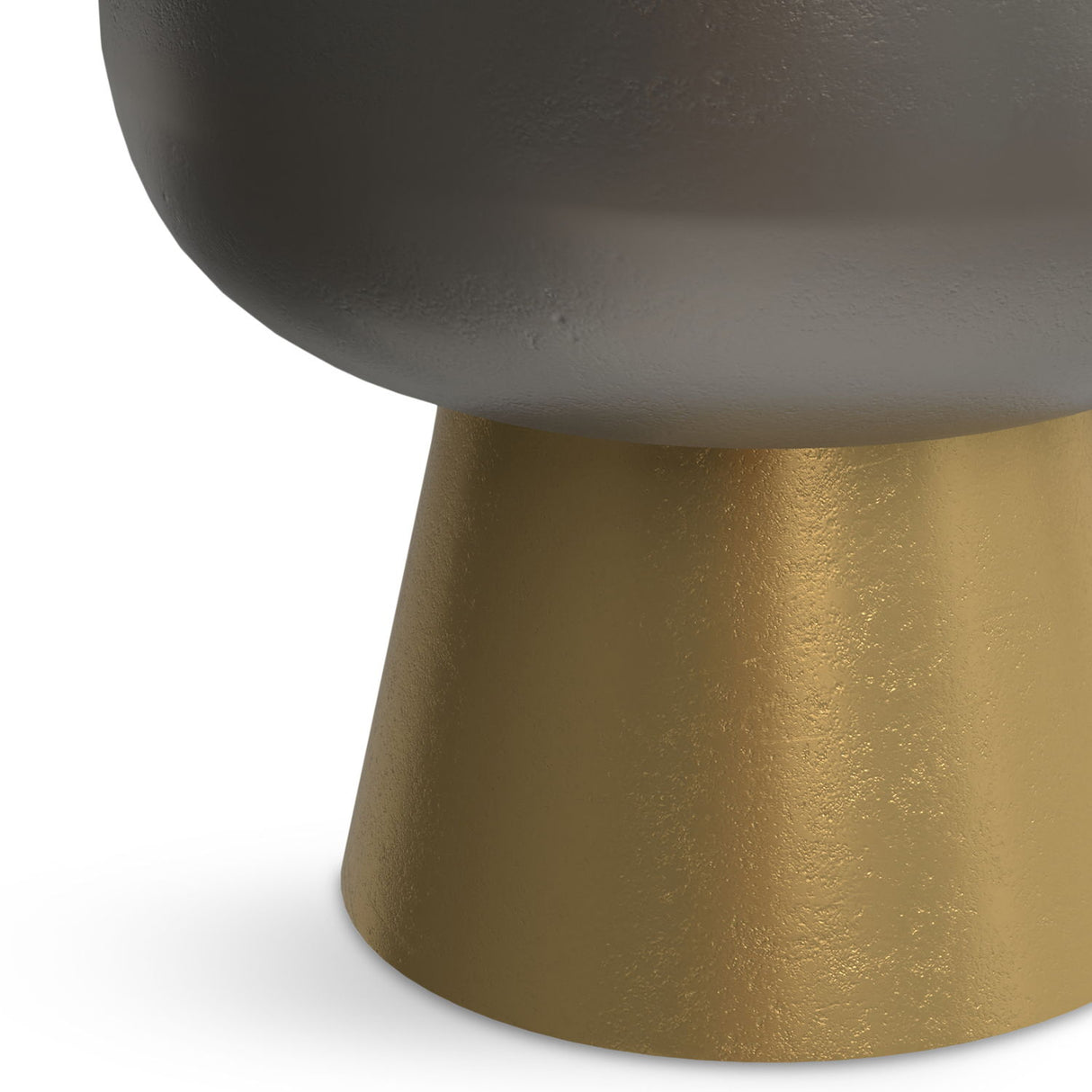 Anthony - Cast Aluminum Side Table - Bronze by Simpli-Home | Bel Furniture