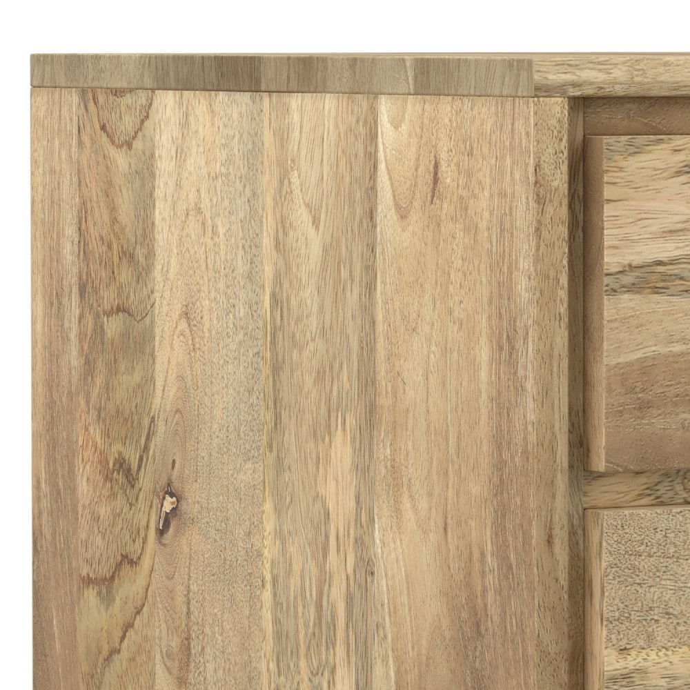 Lowry - Side Table - Natural by Simpli-Home | Bel Furniture