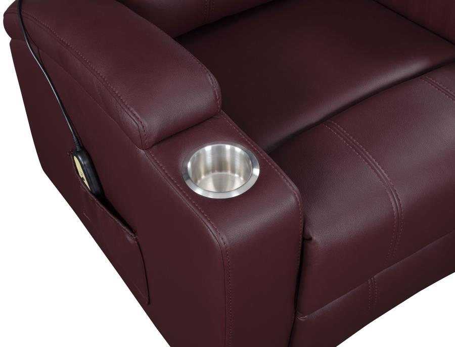 Armstrong - Upholstered Power Lift Massage Recliner by Coaster Fine Furniture | Bel Furniture