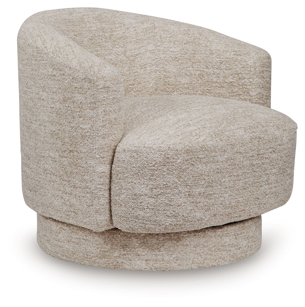 Wardsor - Stone - Swivel Chair by Signature Design by Ashley® | Bel Furniture