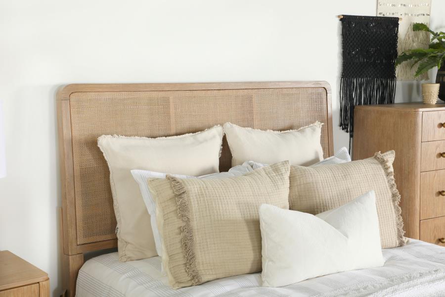 Arini - Rattan Panel Bed by CoasterElevations | Bel Furniture