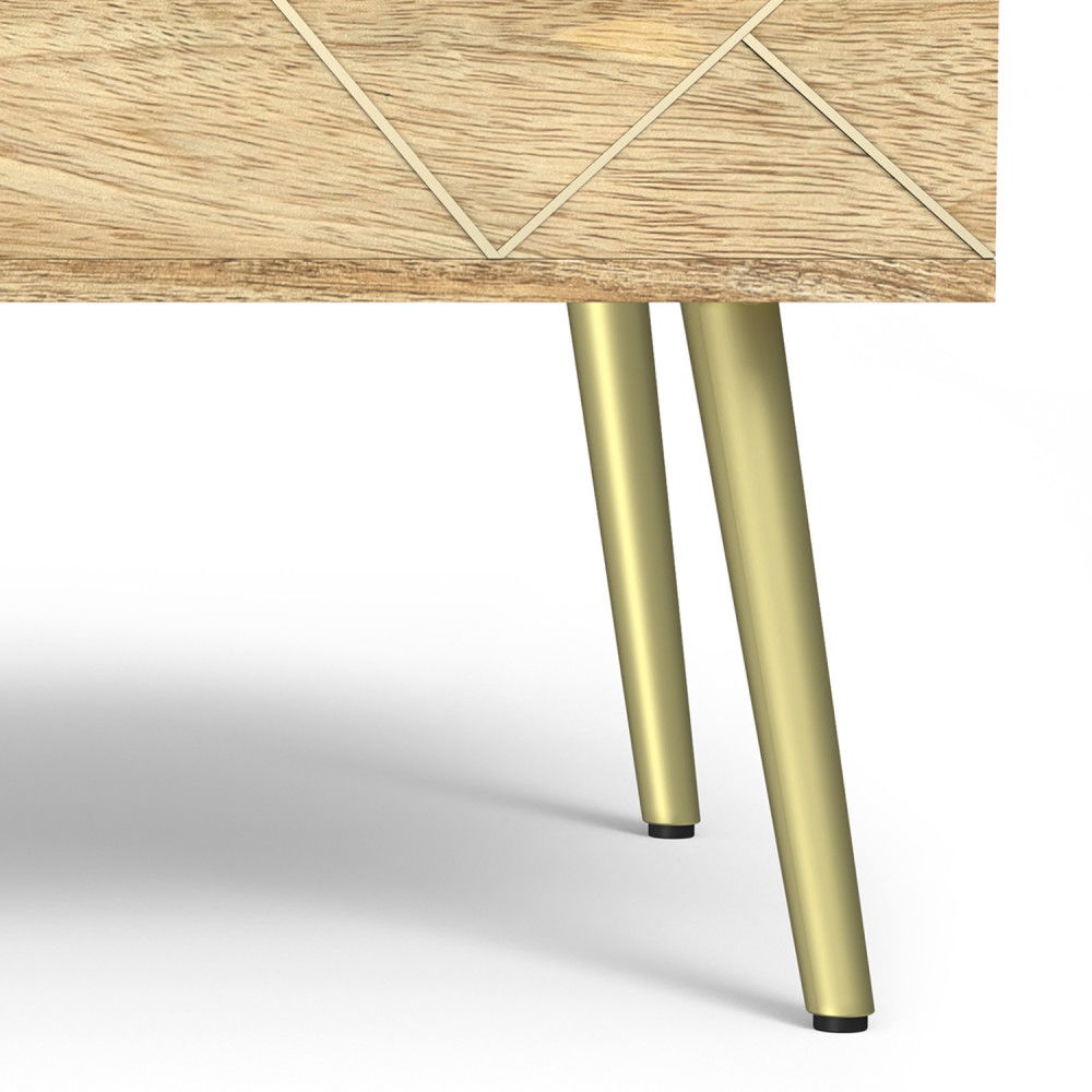 Jager - Lift Top Coffee Table Handcrafted by Simpli-Home | Bel Furniture