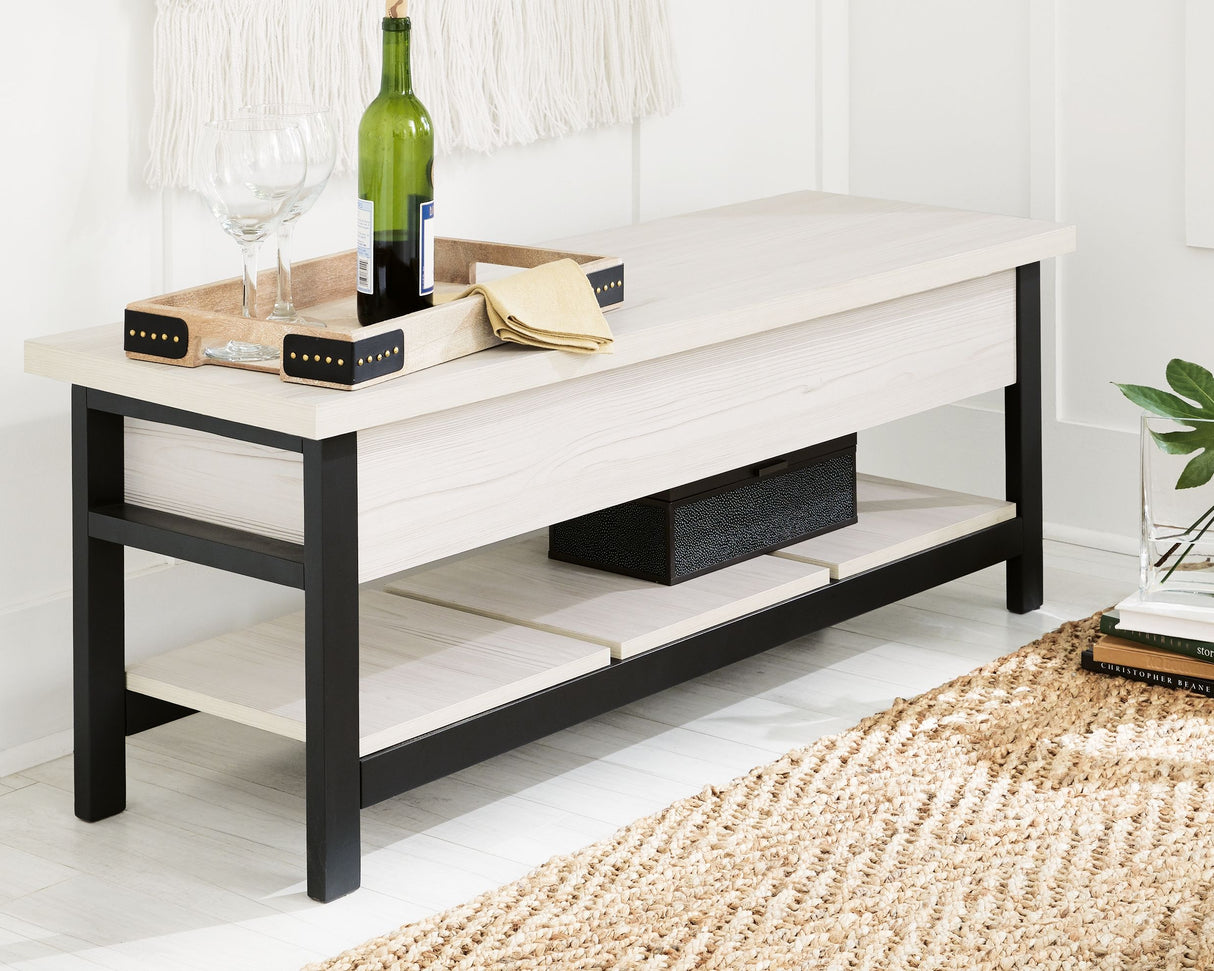 Rhyson - Storage Bench by Signature Design by Ashley® | Bel Furniture
