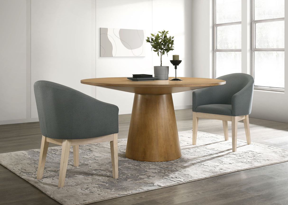 Jasper - 59" Round Dining Table Set by Lilola Home | Bel Furniture