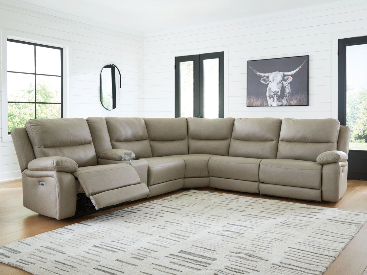 Narwhal Place - Reclining Sectional by Signature Design by Ashley® | Bel Furniture