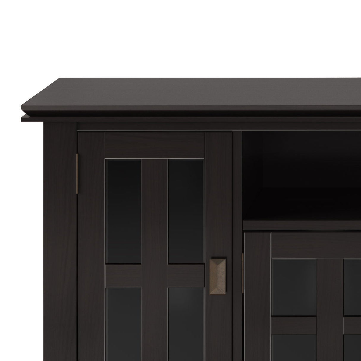 Artisan - TV Media Stand - Hickory Brown by Simpli-Home | Bel Furniture