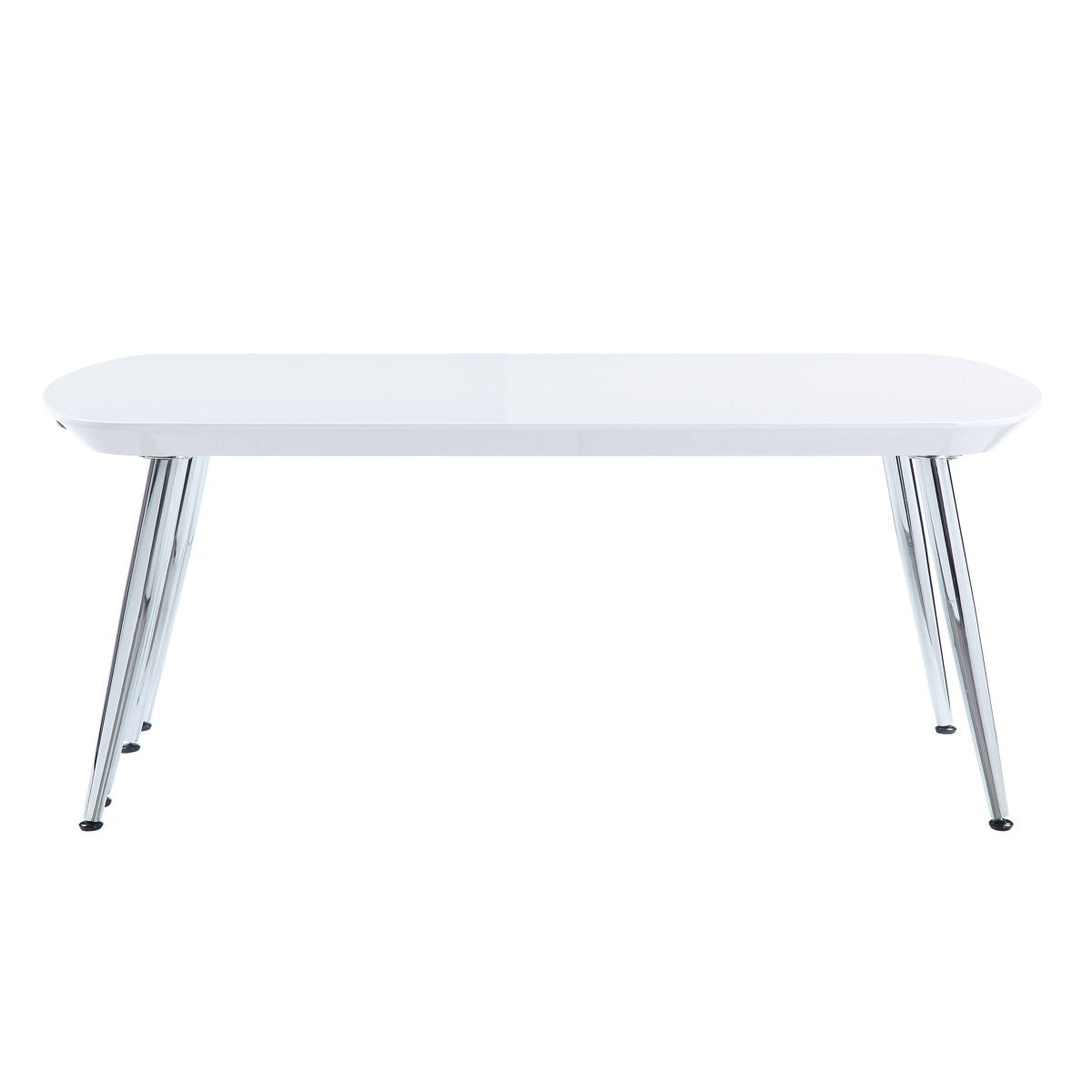 Patina - Coffee Table - White / Chrome by Urban Nest | Bel Furniture