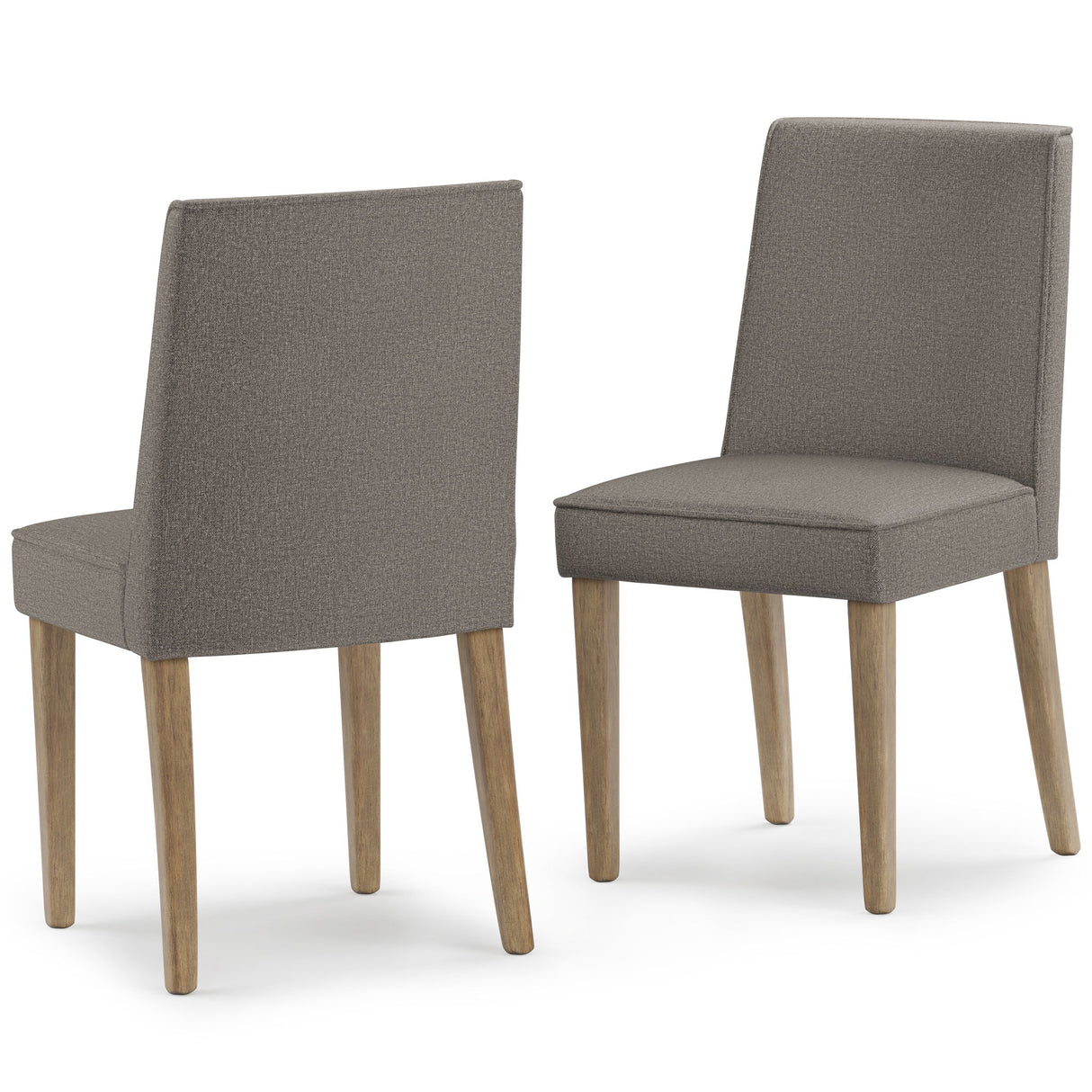 Bartow - Contemporary Dining Chair (Set of 2) Dark Gray by Simpli-Home | Bel Furniture