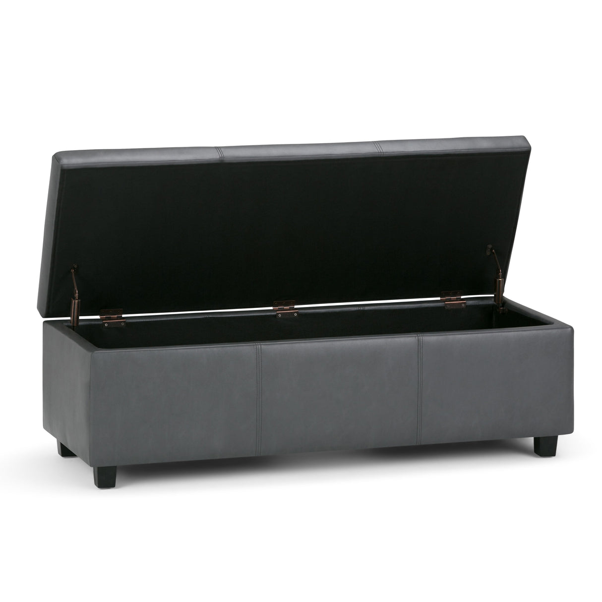 Avalon - Multifunctional Storage Ottoman Bench by Simpli-Home | Bel Furniture
