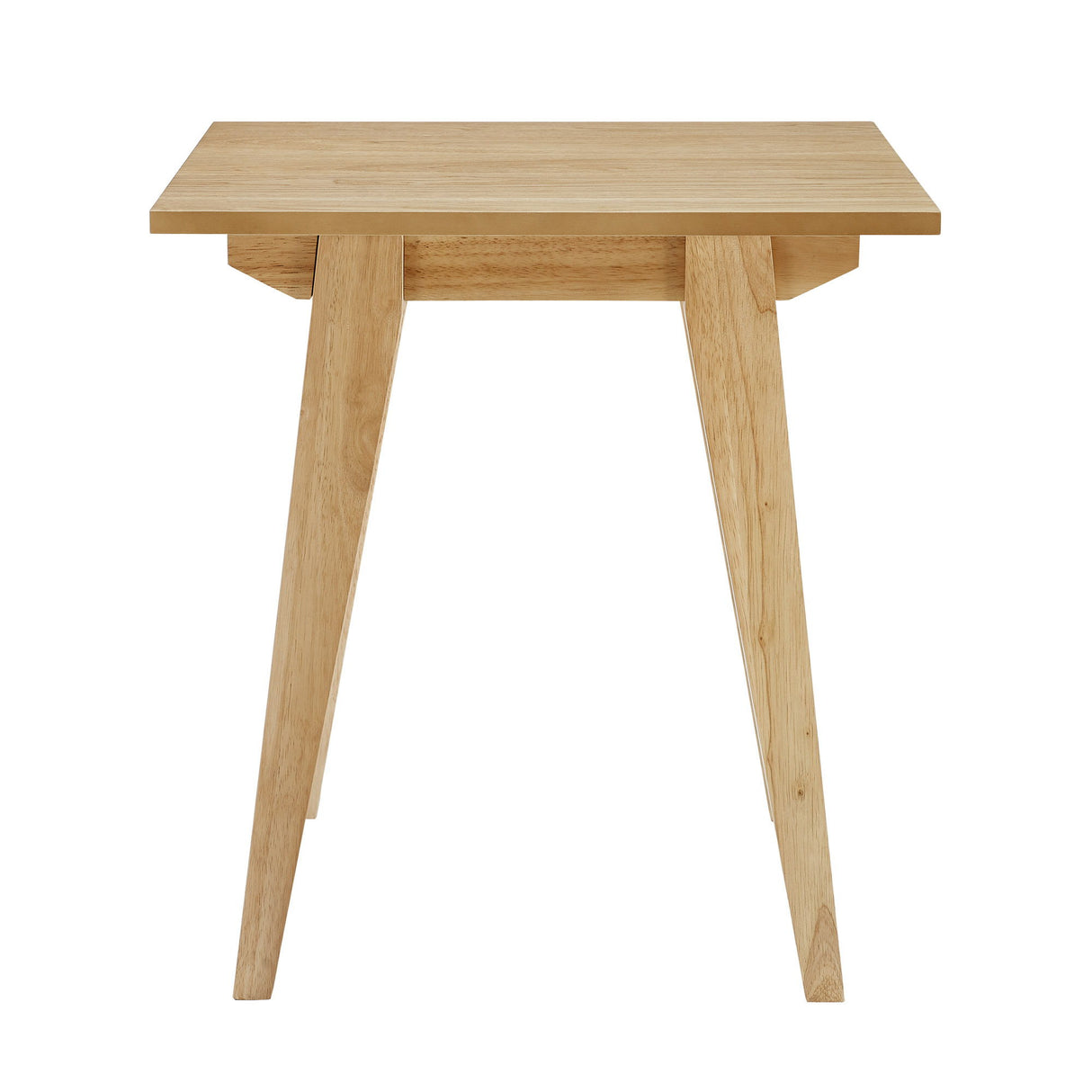Japandi - Minimal Solid Wood Side Table by Walker Edison | Bel Furniture