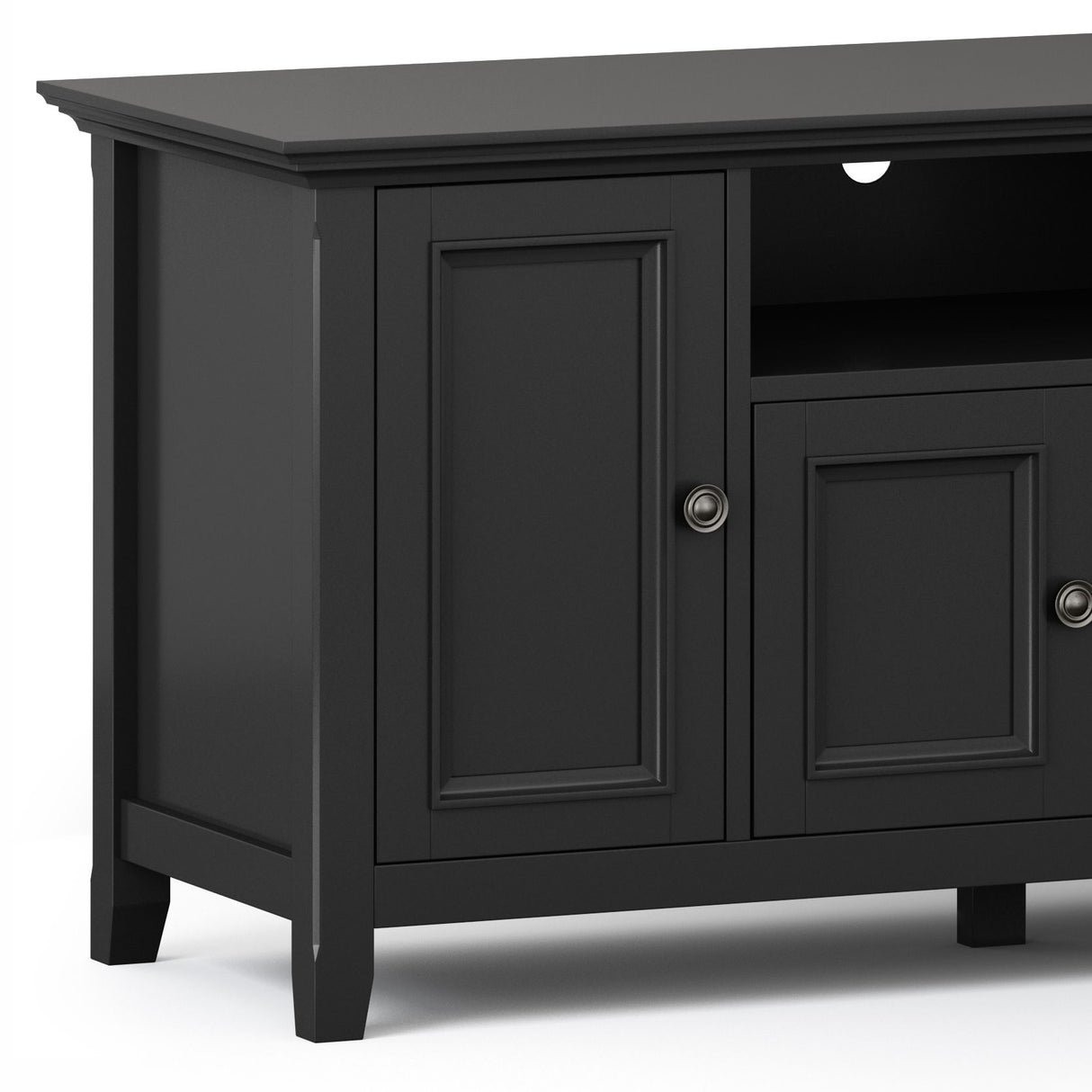 Amherst - Wide TV Media Stand by Simpli-Home | Bel Furniture