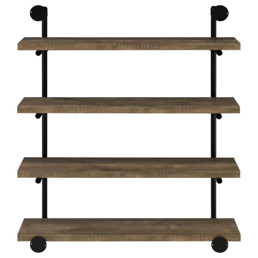 Elmcrest - 4-Shelf Wall Bookshelf by CoasterEveryday | Bel Furniture