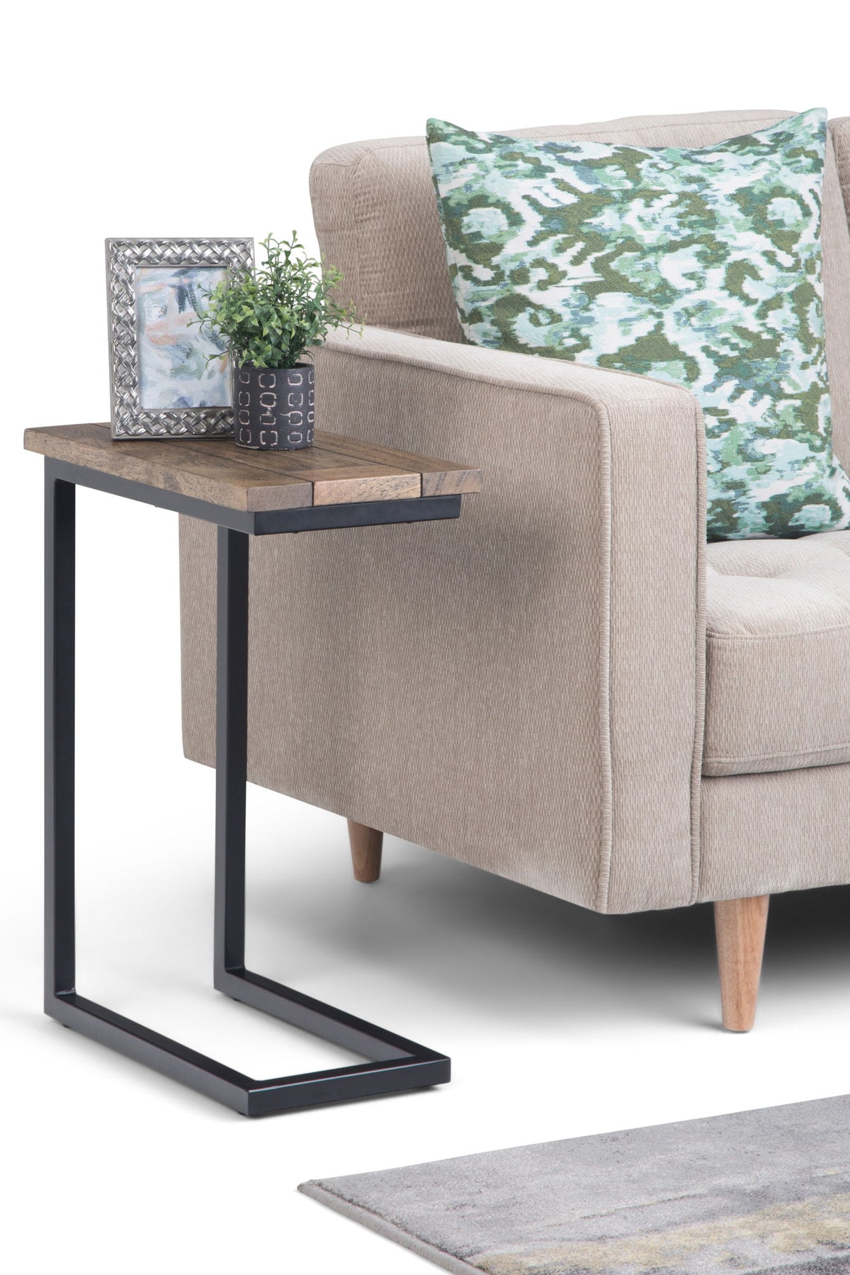 Skyler - C Side Table - Light Brown