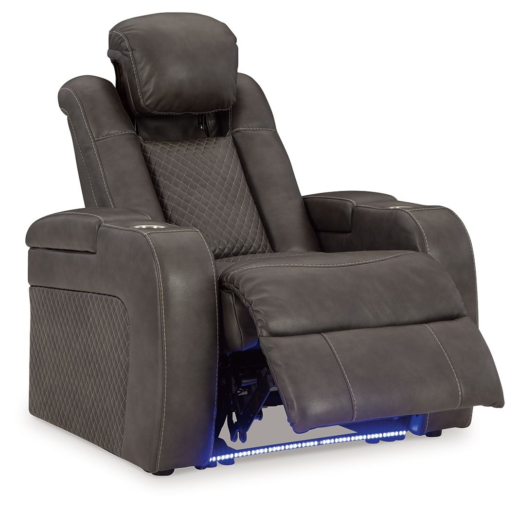 Fyne-dyme - Power Recliner/Adj Headrest by Signature Design by Ashley® | Bel Furniture