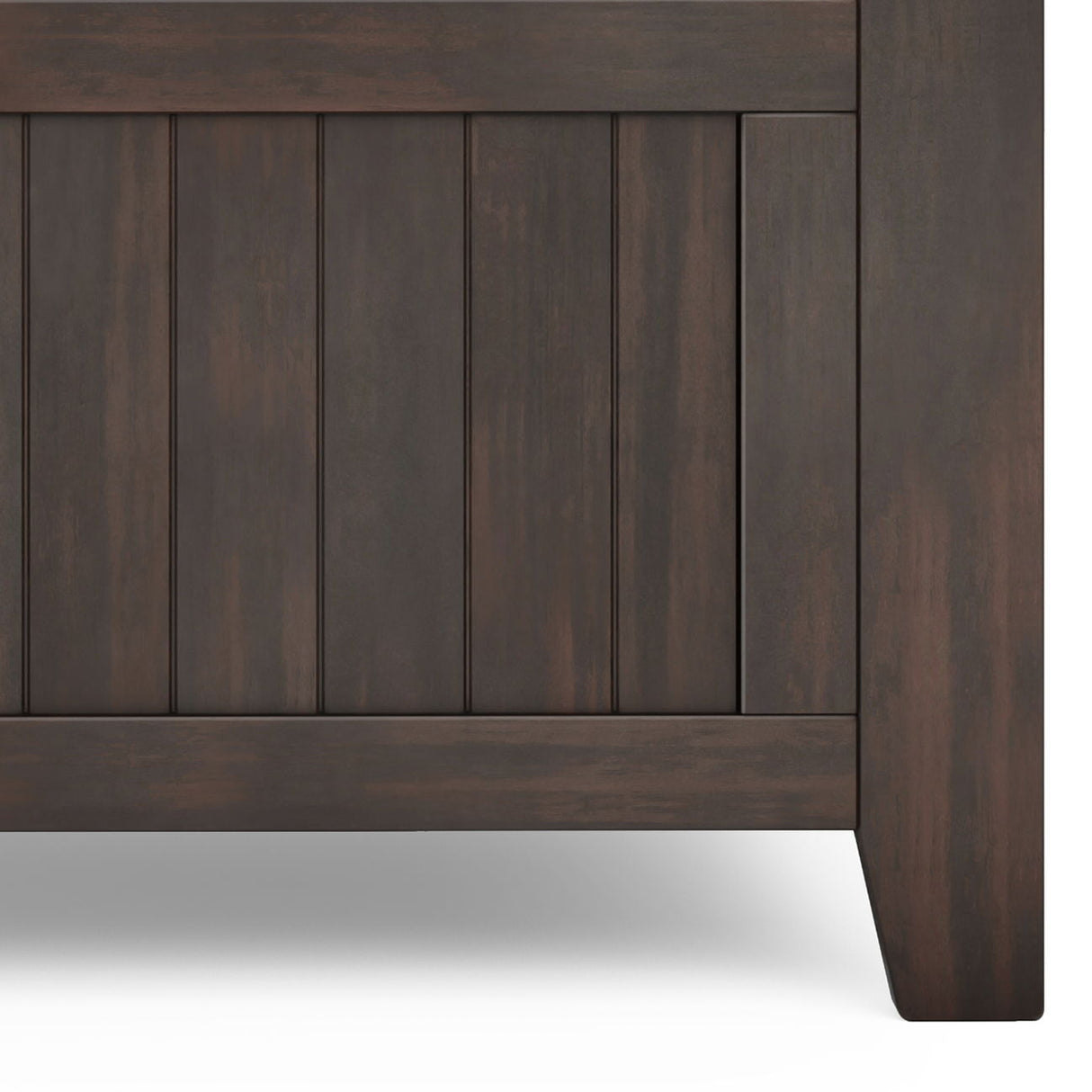 Acadian - Entryway Storage Bench, Handcrafted by Simpli-Home | Bel Furniture