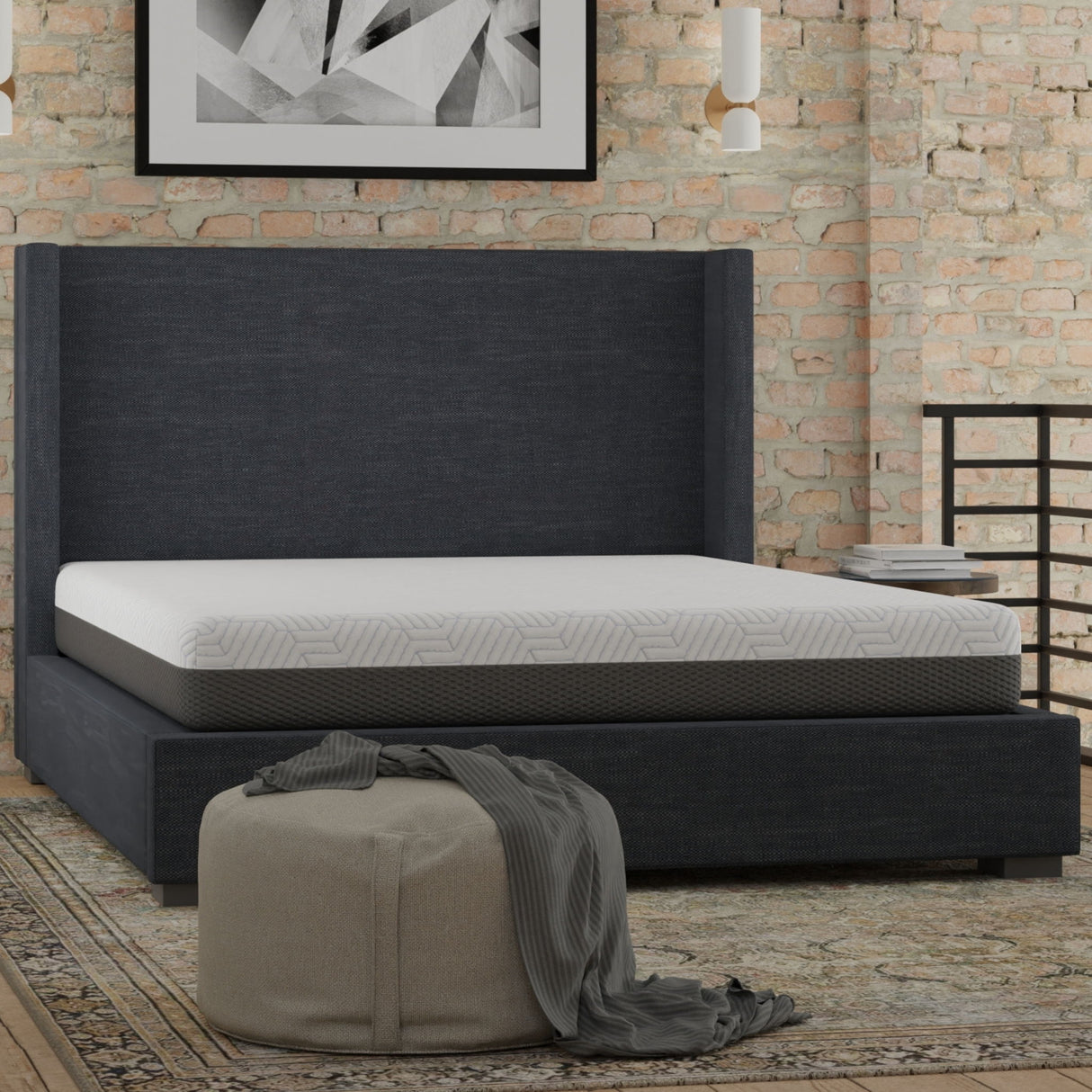 Pur Chill - 10" Medium Firm Mattress With Phase Change Cooling Fabric