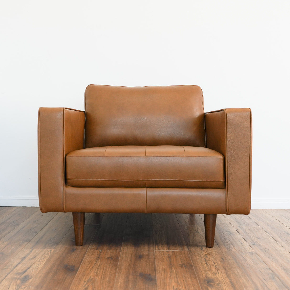 Catherine - Lounge Chair - Brown / Tan