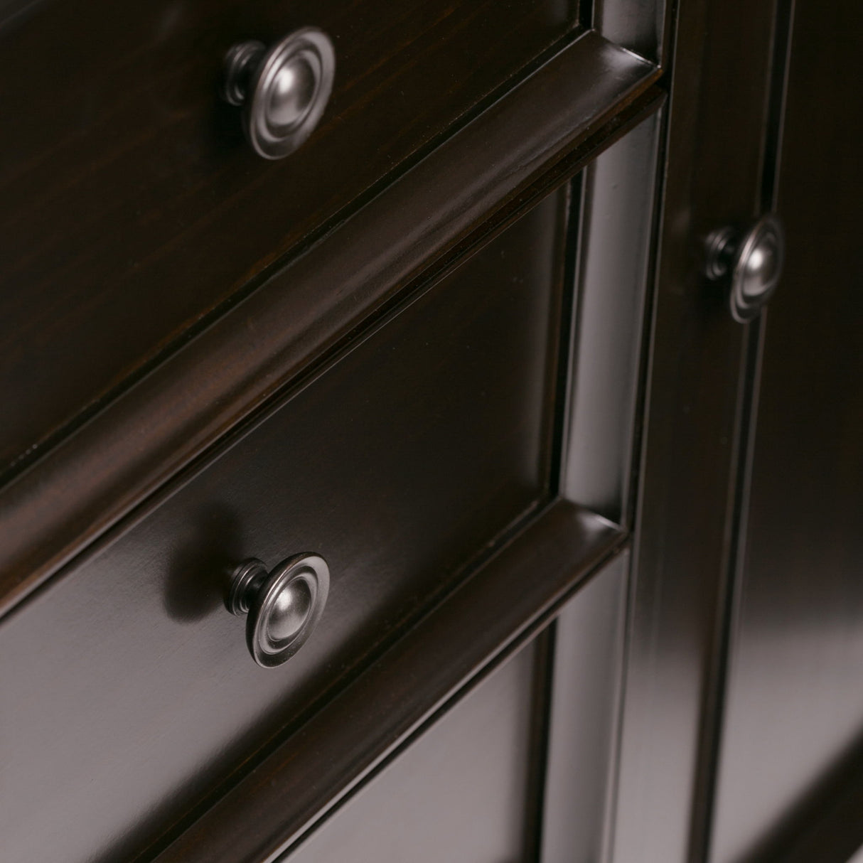 Amherst - Handcrafted Medium Storage Cabinet by Simpli-Home | Bel Furniture