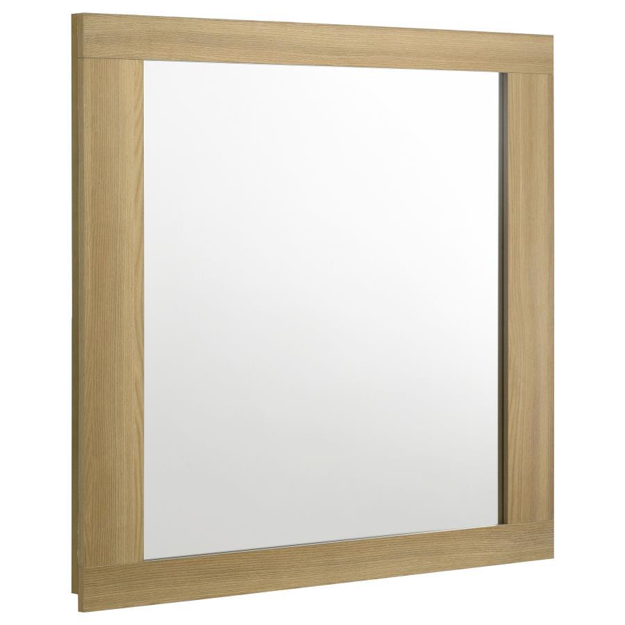 Hyland - Dresser Mirror - Natural by Coaster Fine Furniture | Bel Furniture