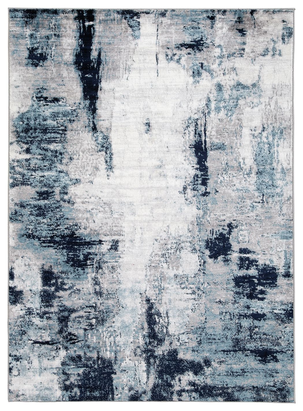 Leonelle - Rug Blue 5' x 7' by Signature Design by Ashley® | Bel Furniture