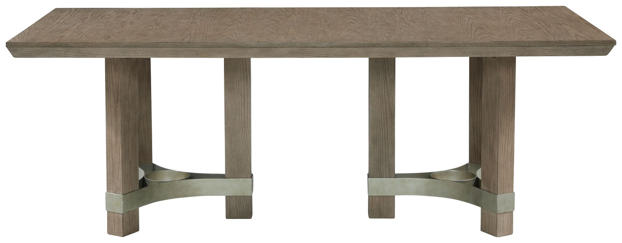 Chrestner - Gray - Rectangular Dining Room Table by Signature Design by Ashley® | Bel Furniture