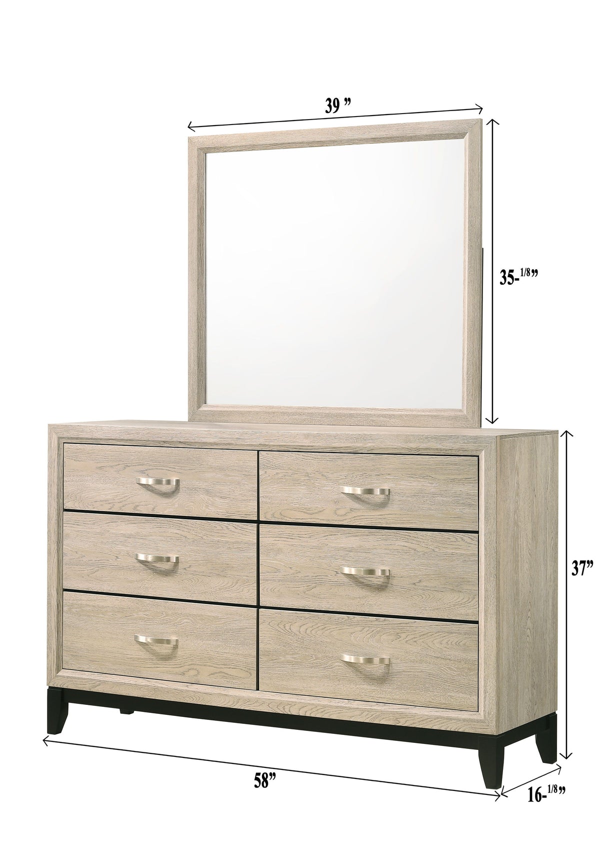 Akerson - Dresser by Crown Mark | Bel Furniture