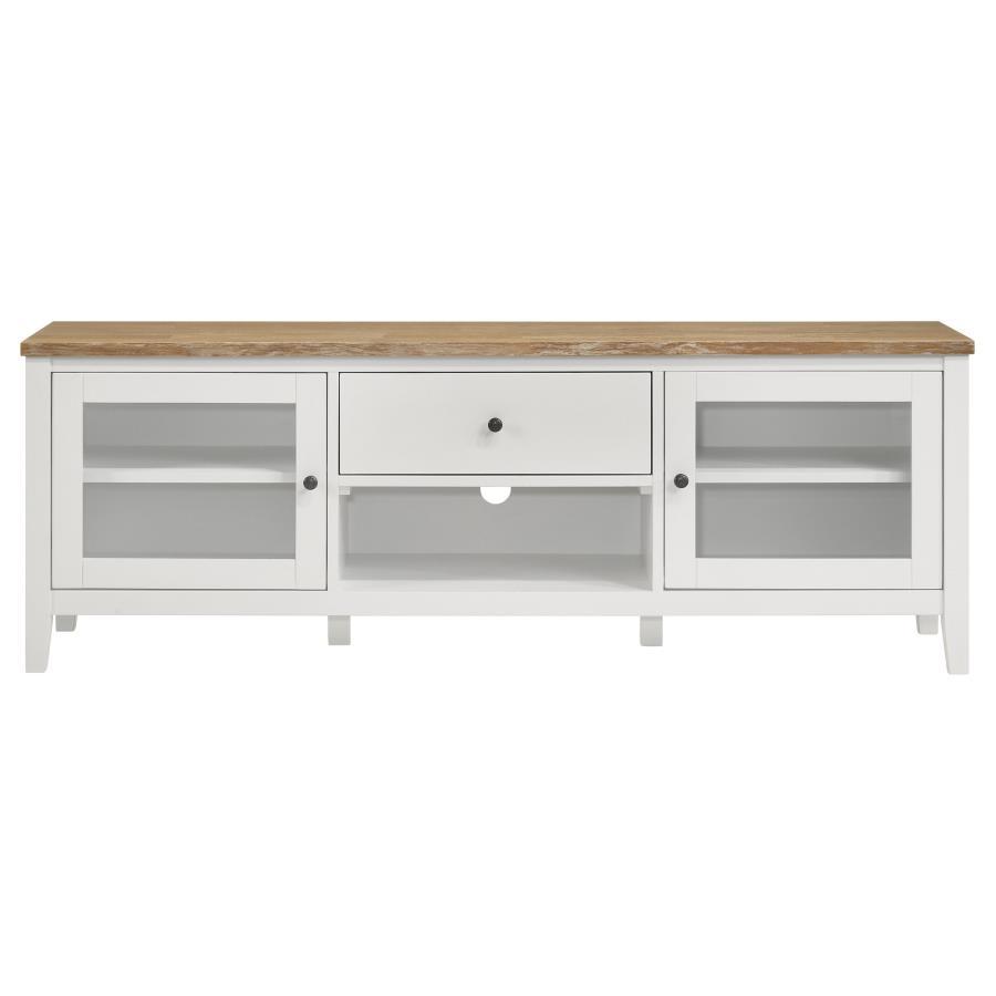 Hollis - 3 Piece TV Stand Entertainment Center - White by Coaster Fine Furniture | Bel Furniture