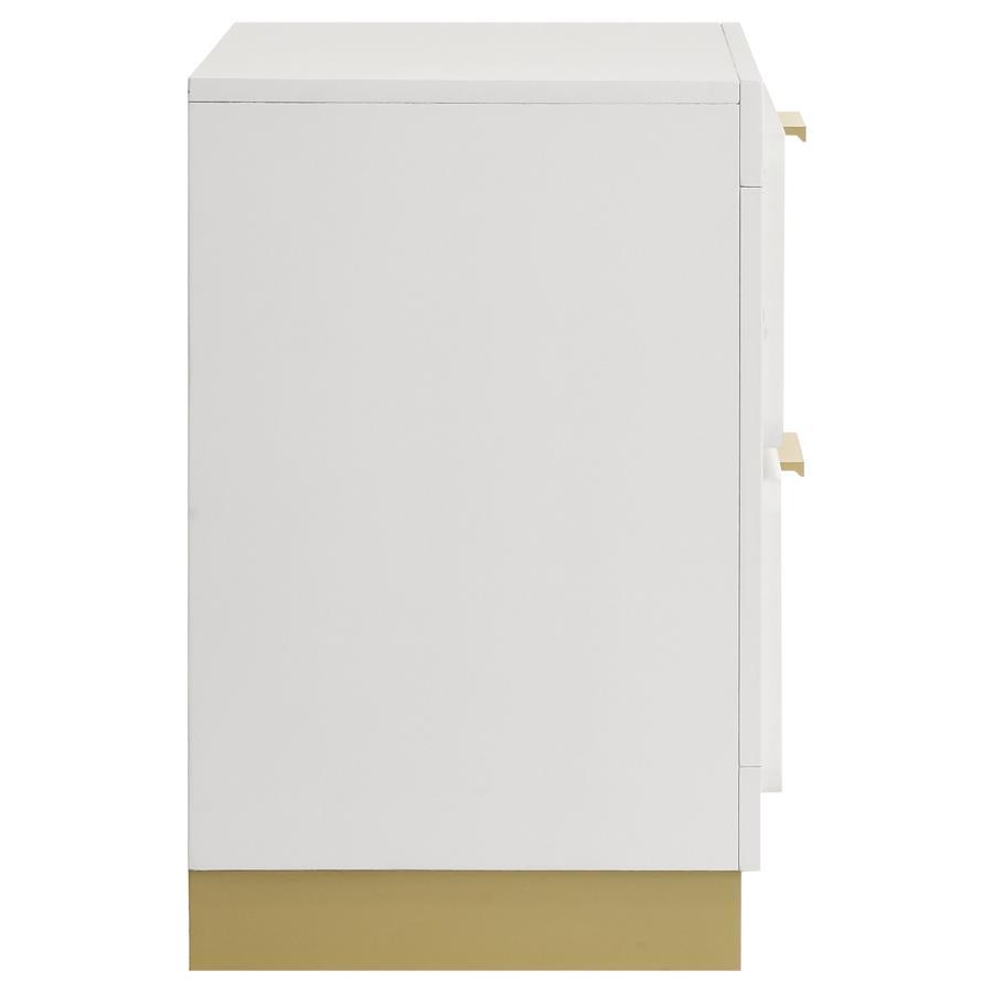 Caraway - 2-Drawer Nightstand by Coaster Fine Furniture | Bel Furniture