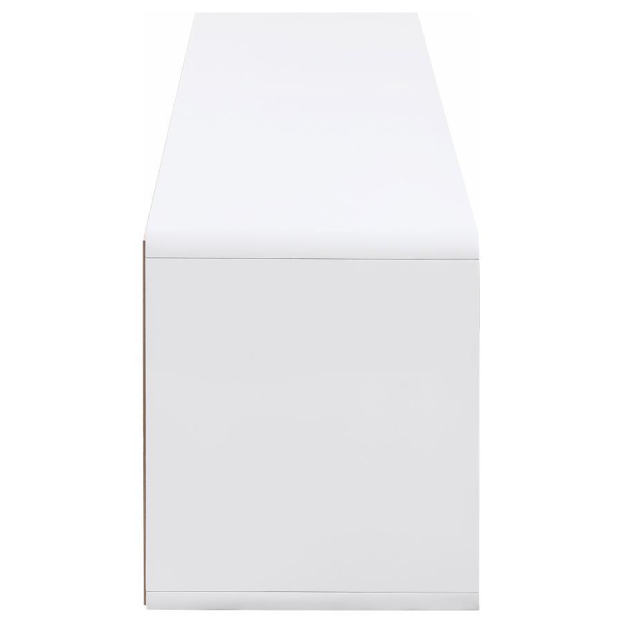 Ellice - TV Stand Media Console - White by Coaster Fine Furniture | Bel Furniture