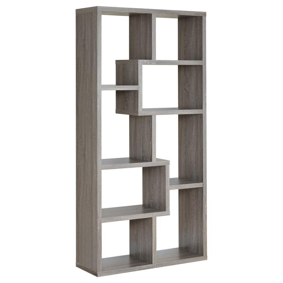 Theo - 6-Shelf Bookshelf by CoasterEveryday | Bel Furniture