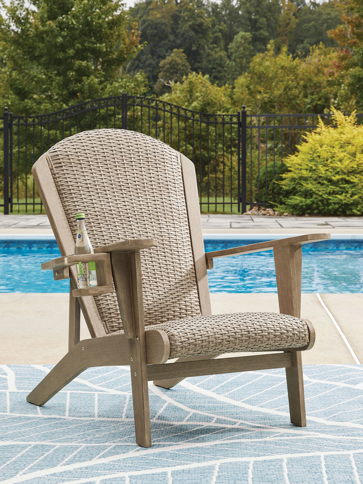Marina Sun - Beige - Adirondack Chair by Signature Design by Ashley® | Bel Furniture