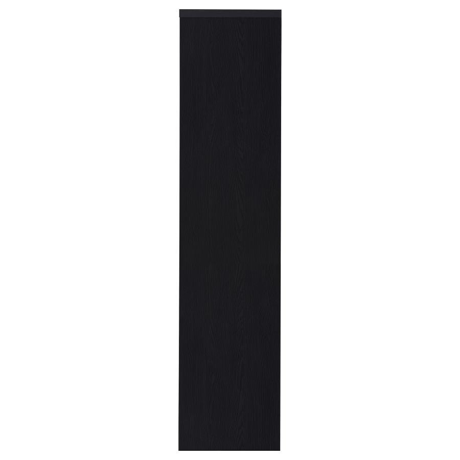 Winfield - 3-Sheld Media Tower Entertainment Pier - Black by Coaster Fine Furniture | Bel Furniture