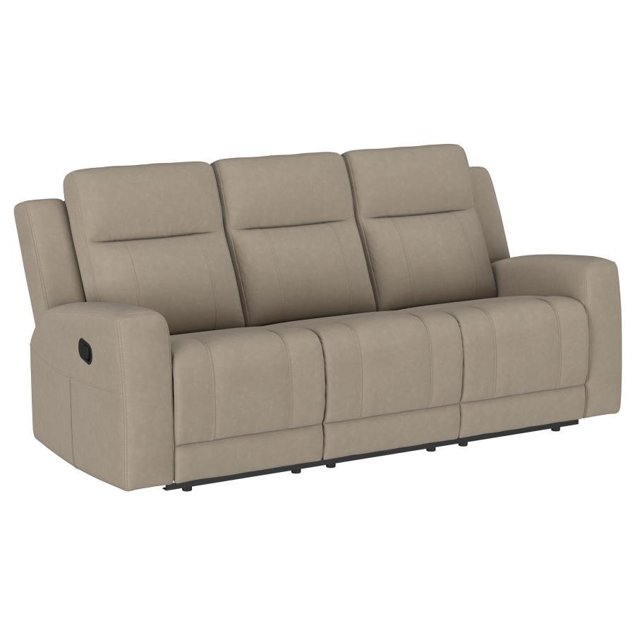 Brentwood - Upholstered Reclining Sofa Set by Coaster Fine Furniture | Bel Furniture