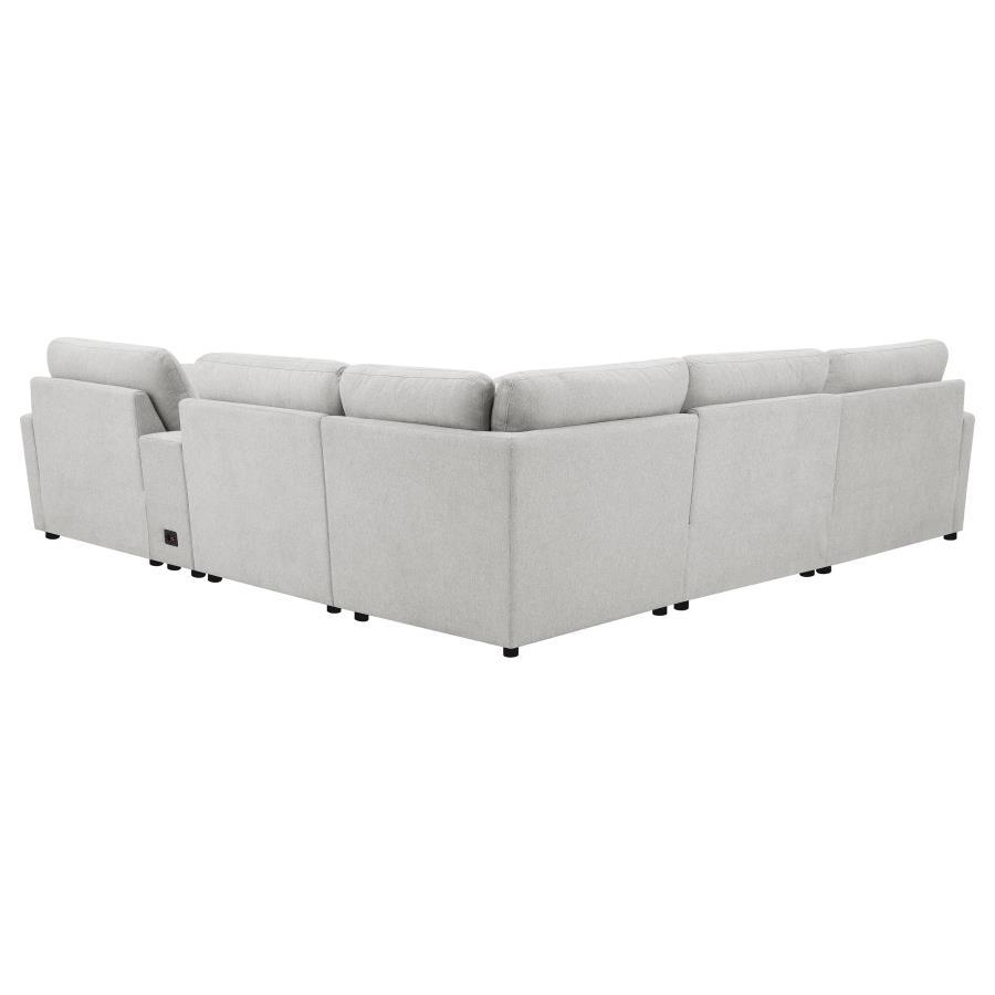 Collins - 6-Piece Modular Power Reclining Sectional by Coaster Fine Furniture | Bel Furniture