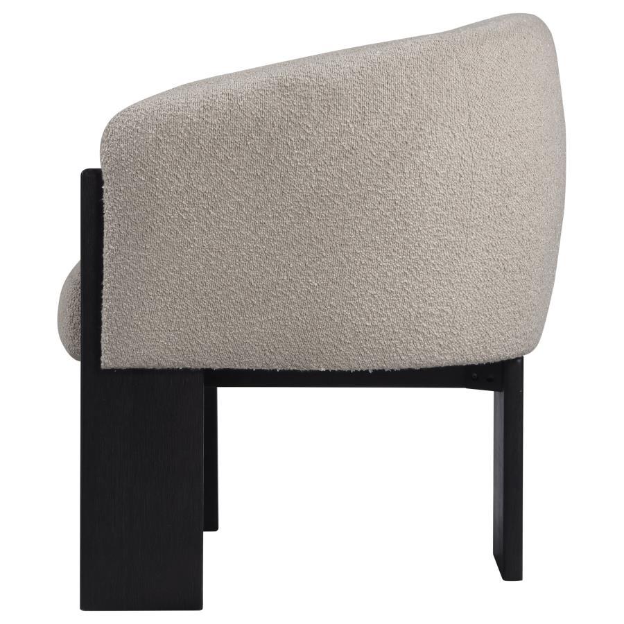 Valdez - Boucle Upholstered Barrel Back Accent Chair by CoasterEveryday | Bel Furniture