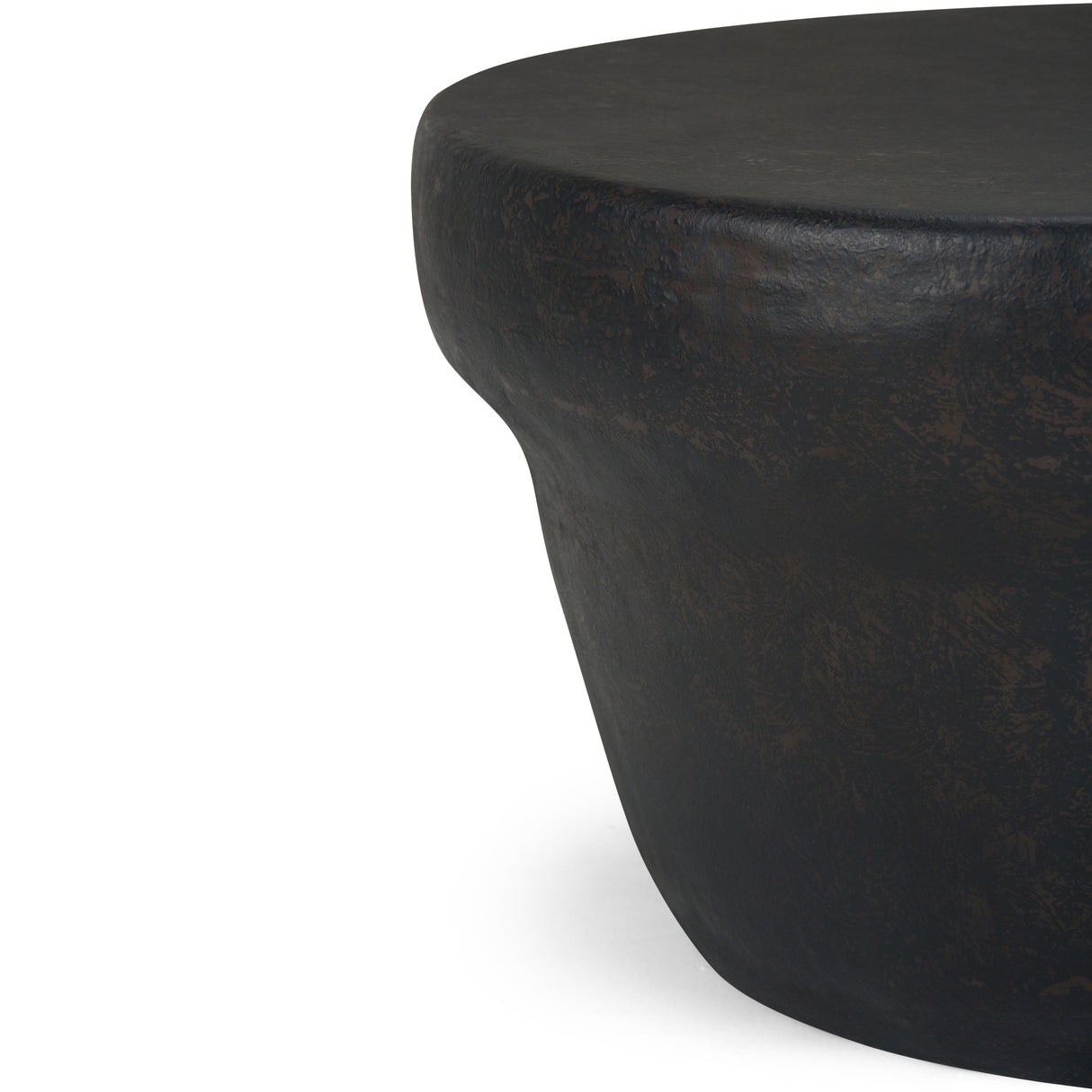 Garvy - Metal Coffee Table - Rustic Bronze by Simpli-Home | Bel Furniture