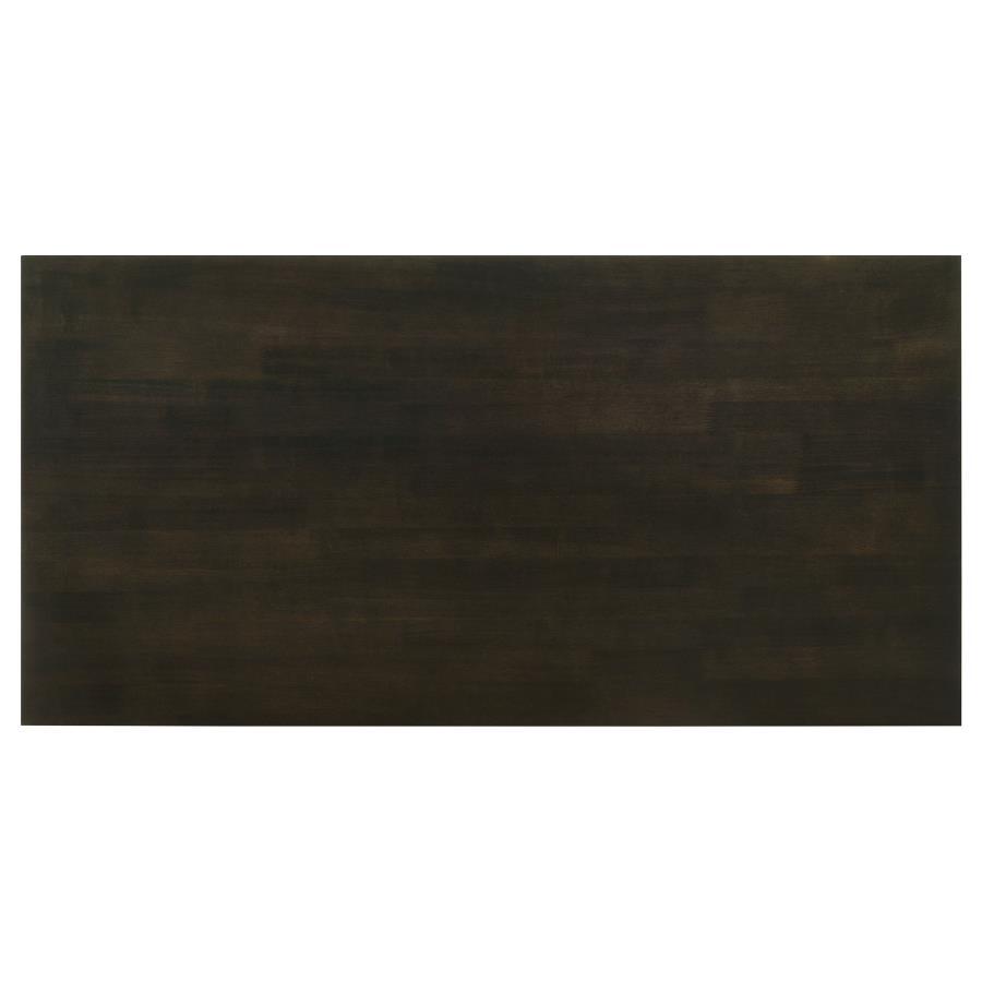 Rachelle - 3 Piece Rectangular Coffee Table Set - Deep Merlot by CoasterEssence | Bel Furniture