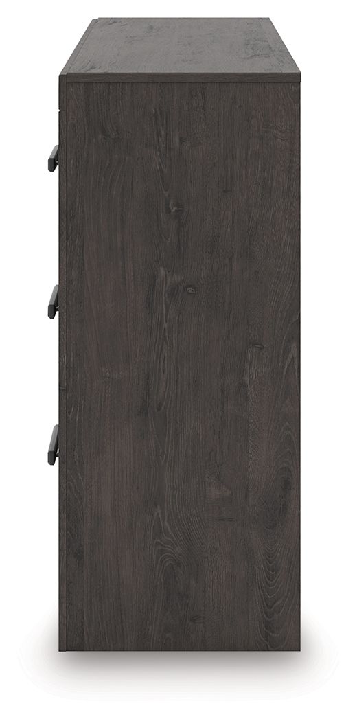 Prendonea - Charcoal - Six Drawer Dresser by Signature Design by Ashley® | Bel Furniture