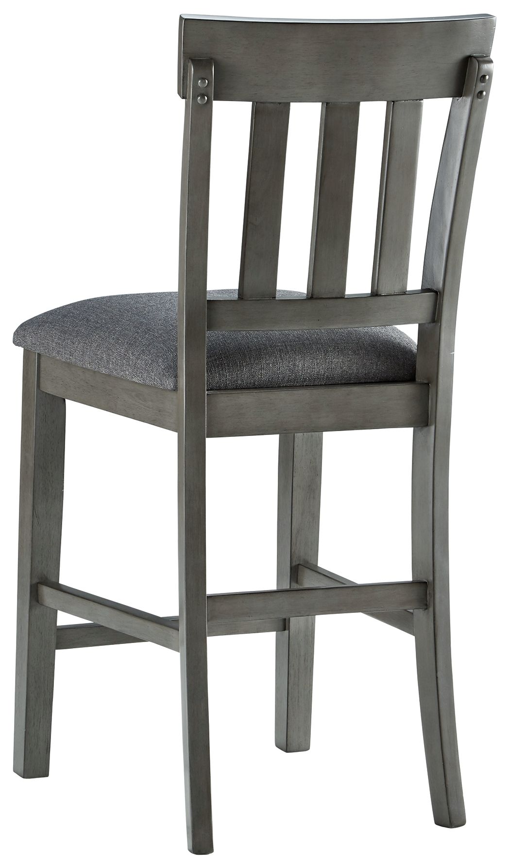 Hallanden - Black / Gray - Upholstered Barstool (Set of 2) by Signature Design by Ashley® | Bel Furniture