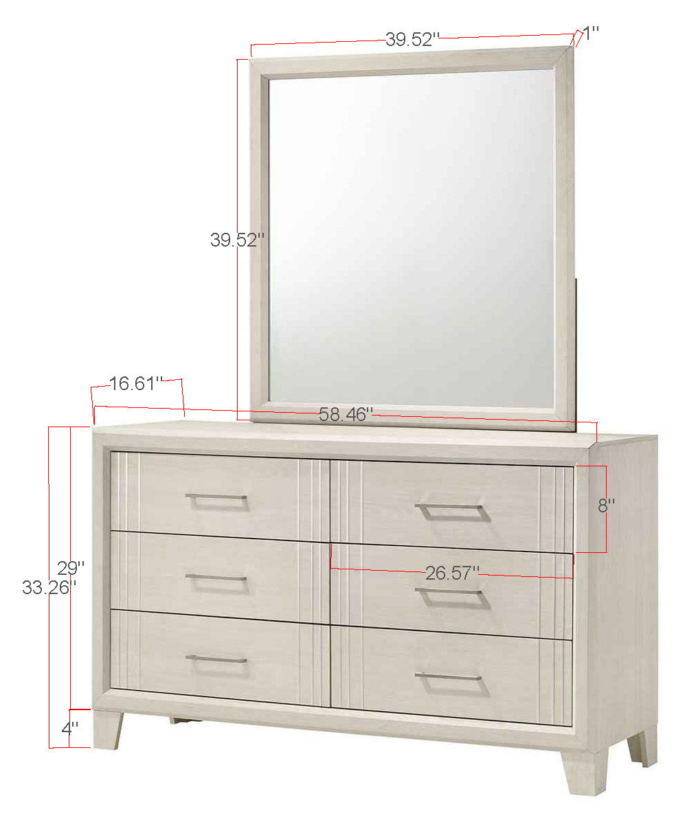 Charlie - Dresser by Crown Mark | Bel Furniture