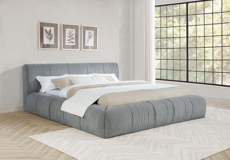 Wilshire - Upholstered Platform Bed by Coaster Fine Furniture | Bel Furniture