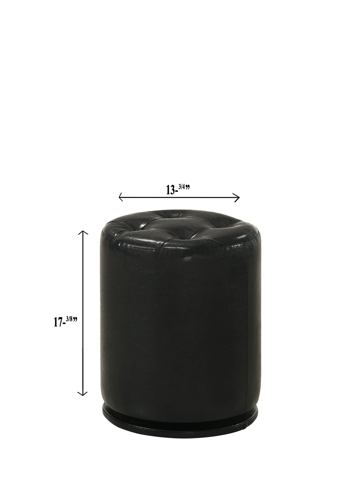 Morgan - Round Swivel Stool by Crown Mark | Bel Furniture