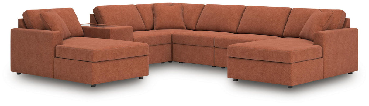 Modmax - U-Shaped Sectional - Spice